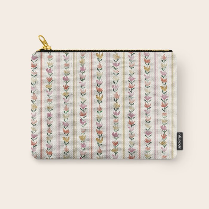 Tulip Stripes Carry All Pouch Gallery Image 1