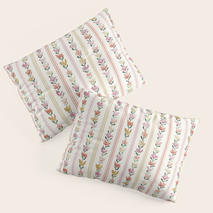 Tulip Stripes Pillow Sham Gallery Image 3