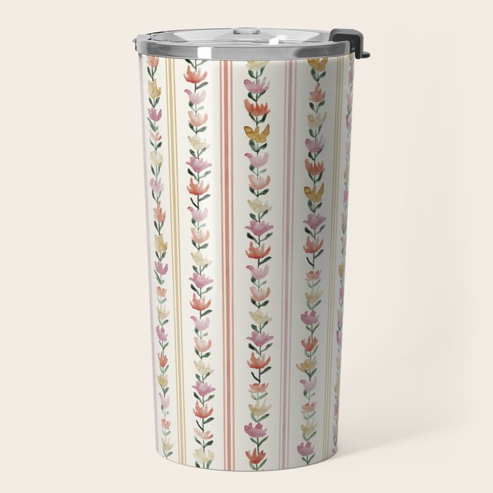 Tulip Stripes Travel Mug Gallery Image 2