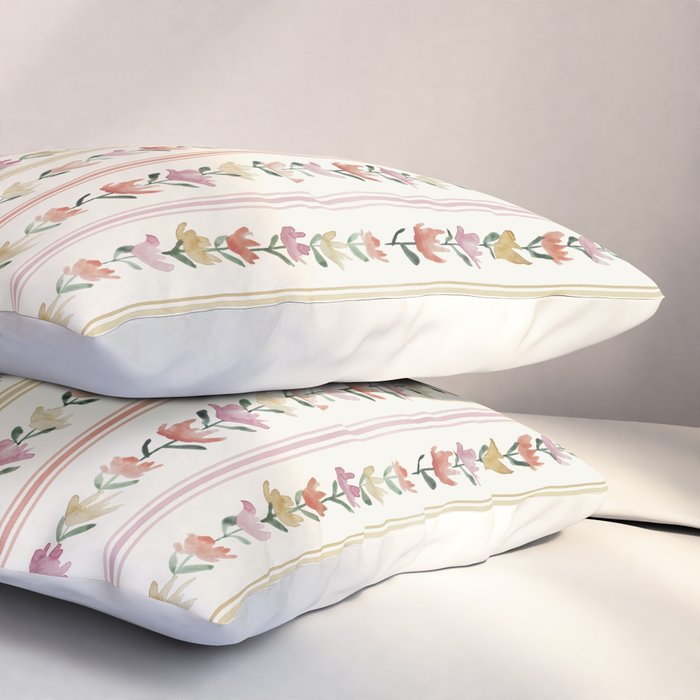 Tulip Stripes Pillow Sham Gallery Image 3