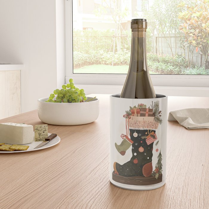 Joyful Stockings Wine Chiller Gallery Image 4