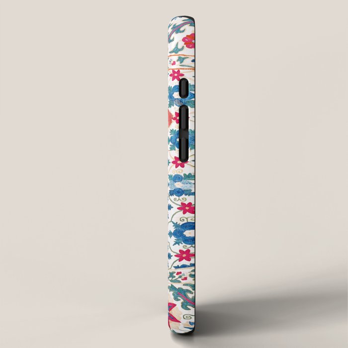 Kermina Suzani Uzbekistan Embroidery Print iPhone Case Gallery Image 2