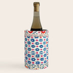 Kermina Suzani Uzbekistan Embroidery Print Wine Chiller Gallery Image 1