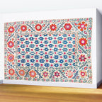 Kermina Suzani Uzbekistan Embroidery Print Wall Mural Gallery Image 2