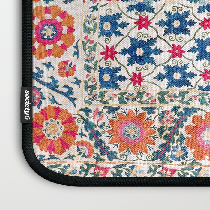 Kermina Suzani Uzbekistan Embroidery Print Laptop Sleeve Gallery Image 3