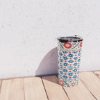 Kermina Suzani Uzbekistan Embroidery Print Travel Mug Gallery Image 4