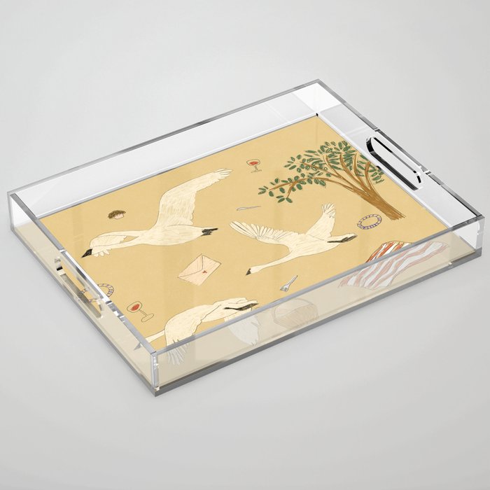 Picnic in the park Acrylic Tray Gallery Image 1