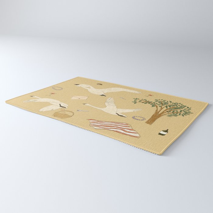 Picnic in the park Rug Gallery Image 3