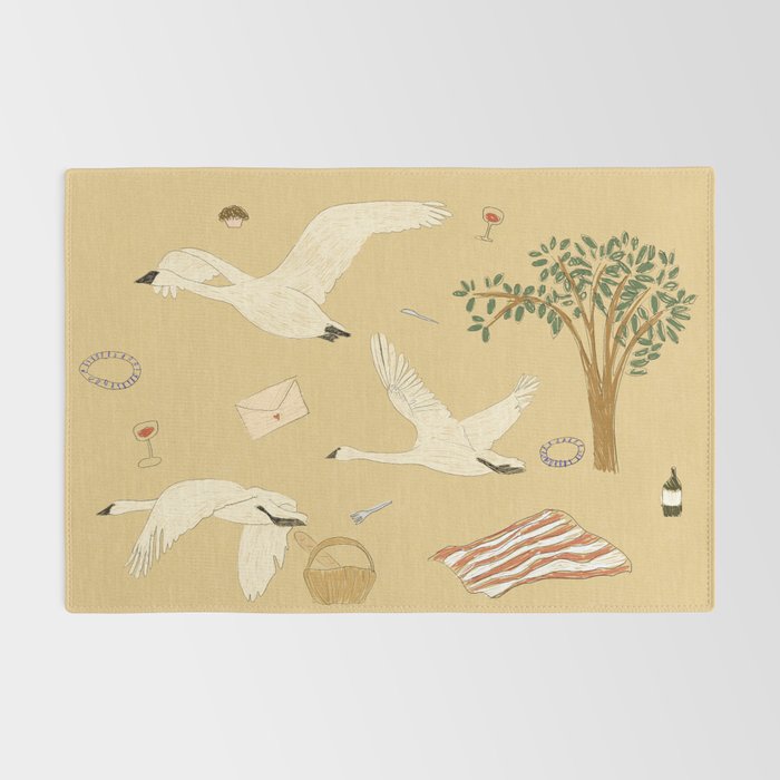 Picnic in the park Rug Gallery Image 2