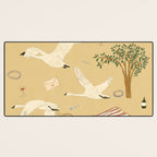 Picnic in the park Desk Mat Gallery Image 3