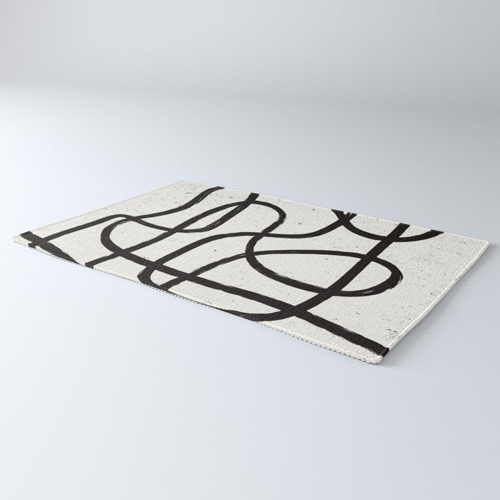 Japandi Minimal Marker Shapes Rug Gallery Image 3