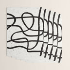 Japandi Minimal Marker Shapes Wrapping Paper Gallery Image 3