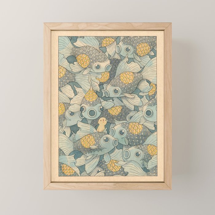 Fish Tank Mini Art Print Gallery Image 1