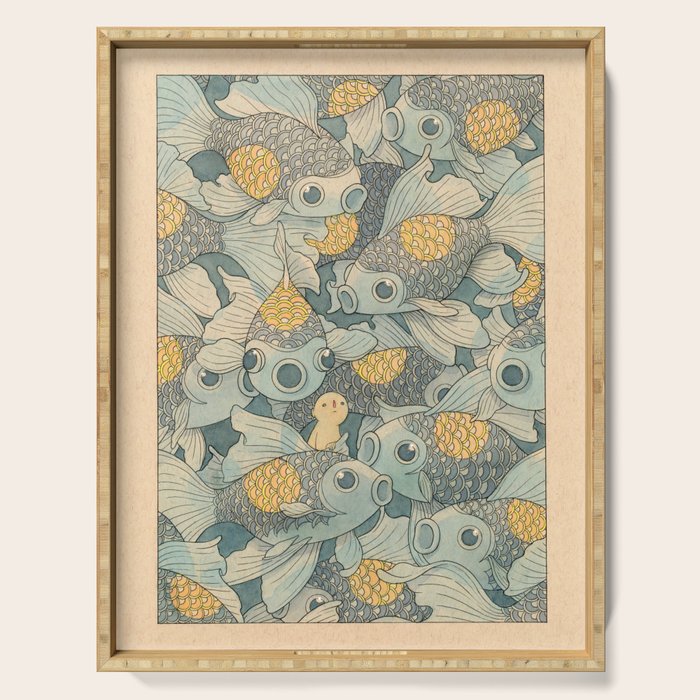 Fish Tank Serving Tray Gallery Image 1