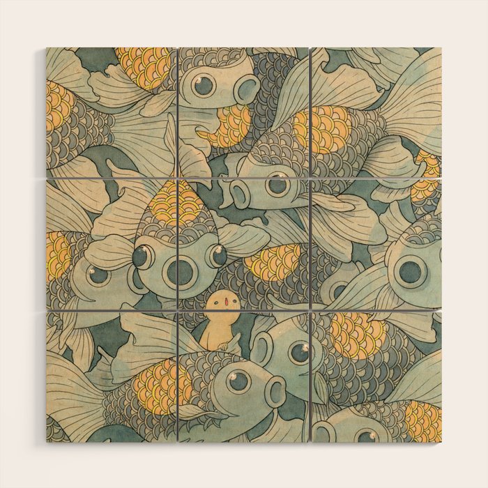 Fish Tank Wood Wall Art Gallery Image 1