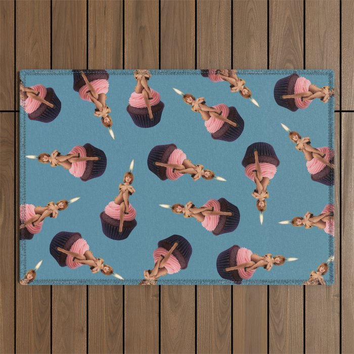 Birthday Girl Outdoor Rug