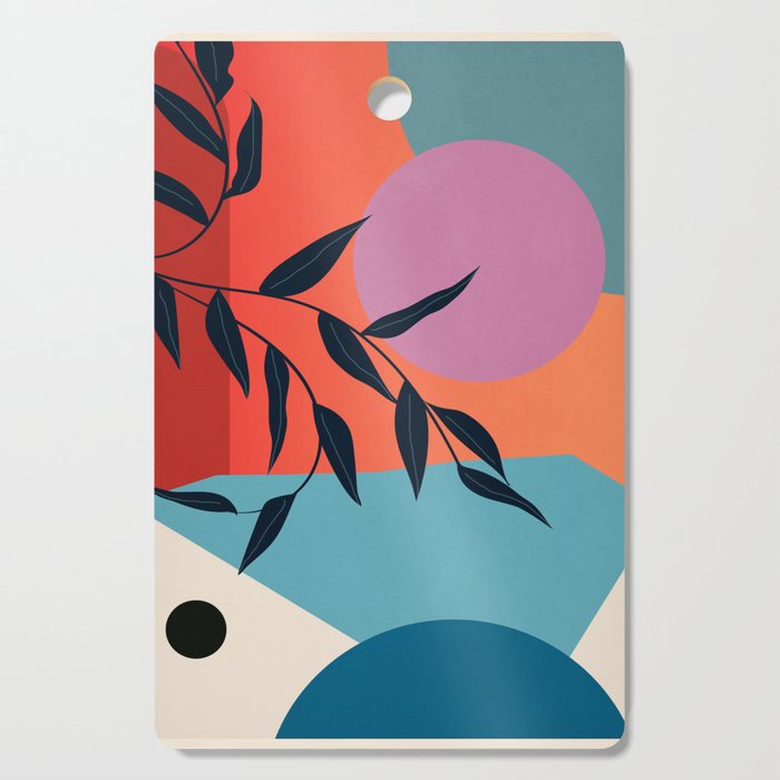 Geometric Shapes 140 Cutting Board Gallery Image 1