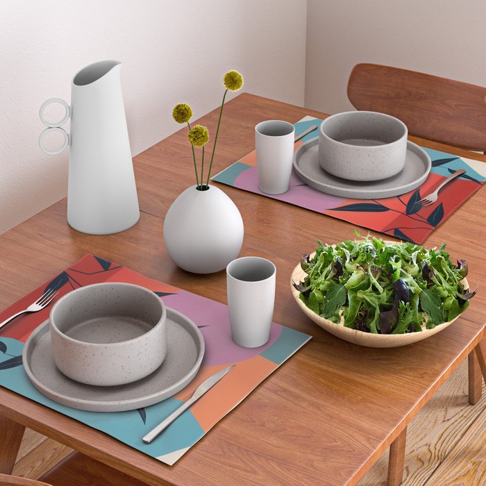 Geometric Shapes 140 Placemat Gallery Image 2
