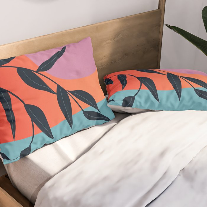 Geometric Shapes 140 Pillow Sham Gallery Image 2