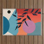 Geometric Shapes 140 Outdoor Rug Gallery Image 1