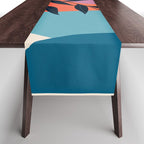 Geometric Shapes 140 Table Runner Gallery Image 1