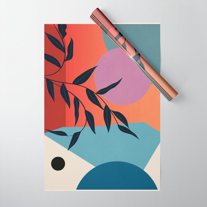 Geometric Shapes 140 Wrapping Paper Gallery Image 1