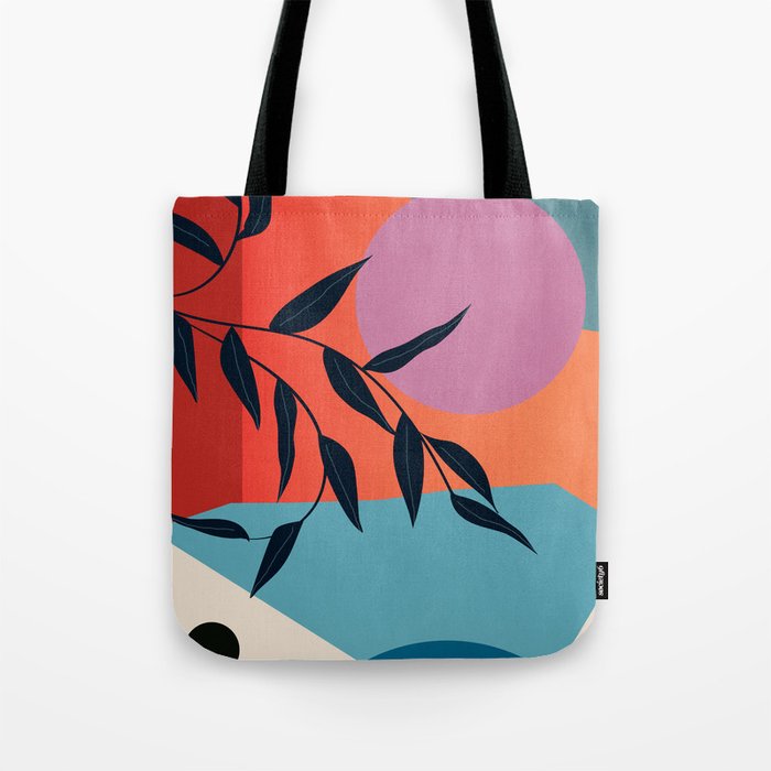 Geometric Shapes 140 Tote Bag Gallery Image 1