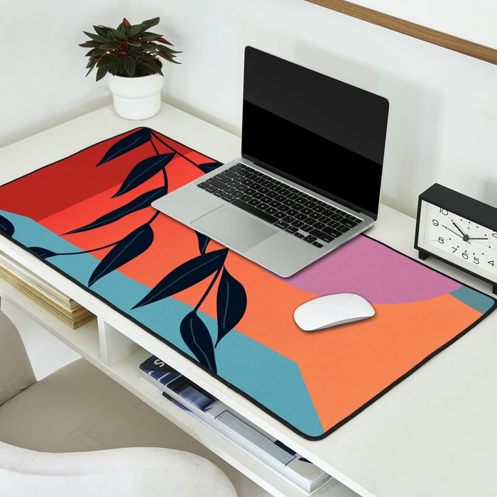 Geometric Shapes 140 Desk Mat Gallery Image 2