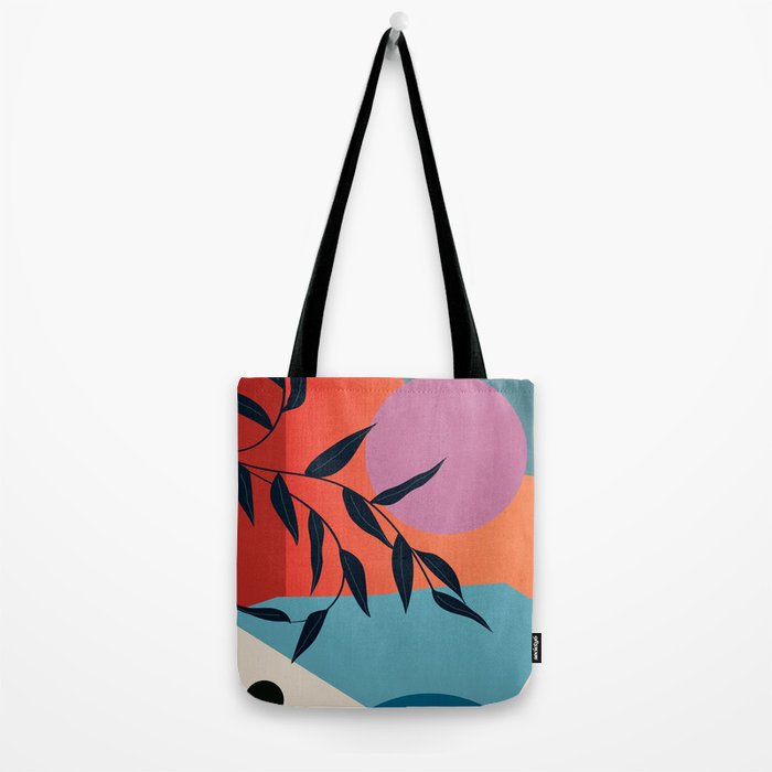 Geometric Shapes 140 Tote Bag Gallery Image 2