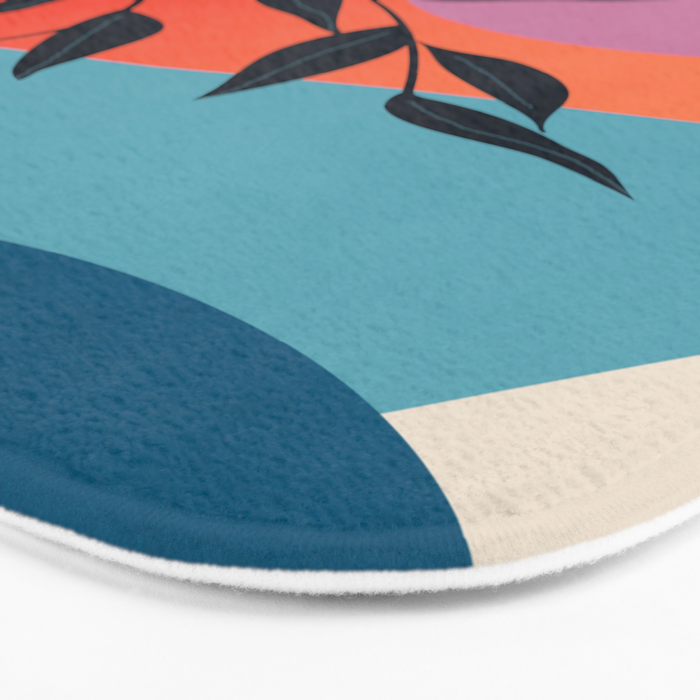Geometric Shapes 140 Bath Mat Gallery Image 3