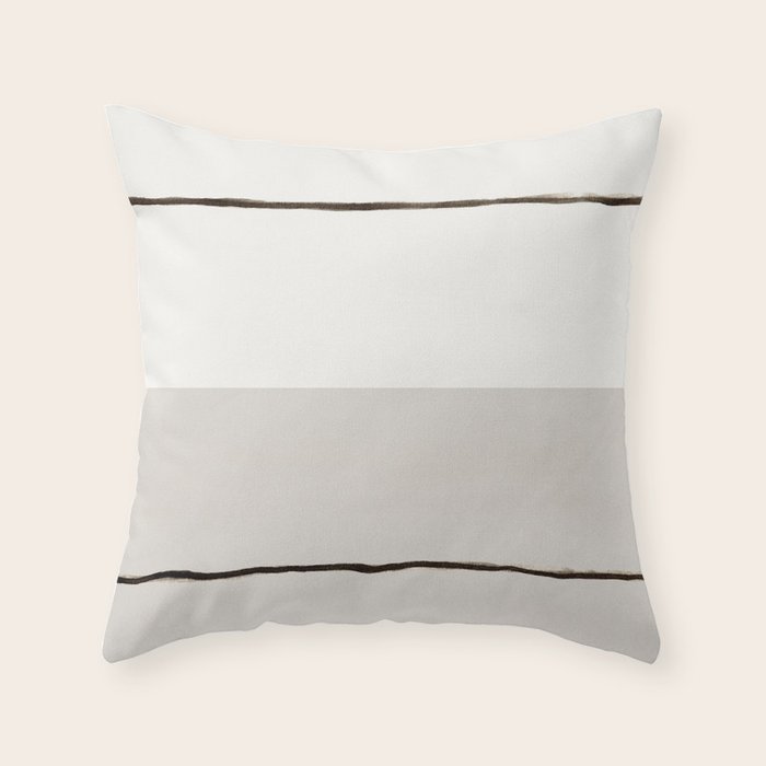 Minimal Space 03 Throw Pillow Gallery Image 6