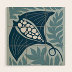 Manta Ray Wood Wall Art Gallery Image 1