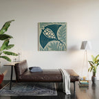 Manta Ray Wood Wall Art Gallery Image 2