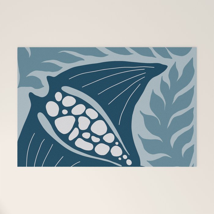 Manta Ray Welcome Mat Gallery Image 1