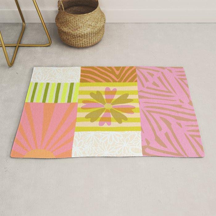 Sun Blocks, Vacation Mode Rug Gallery Image 1