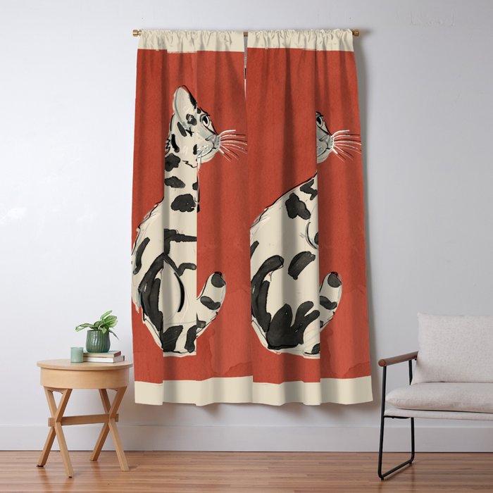 Cat 16 Window Curtain Gallery Image 5
