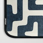 maze in dark blue Laptop Sleeve Gallery Image 3