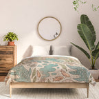 Paradise Panthalassa | Natural History Fantasy Art Comforter Gallery Image 3