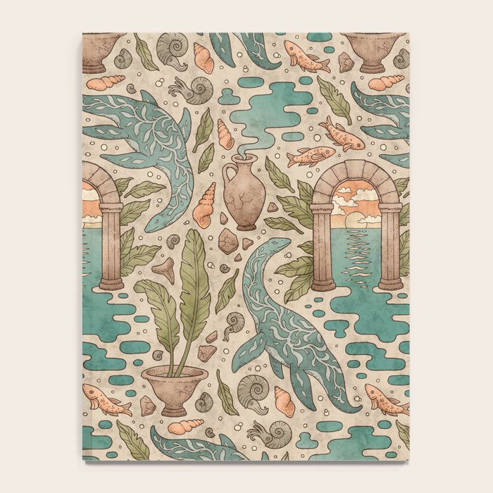 Paradise Panthalassa | Natural History Fantasy Art Notebook Gallery Image 4