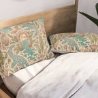 Paradise Panthalassa | Natural History Fantasy Art Pillow Sham Gallery Image 2