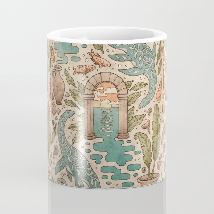 Paradise Panthalassa | Natural History Fantasy Art Coffee Mug Gallery Image 4