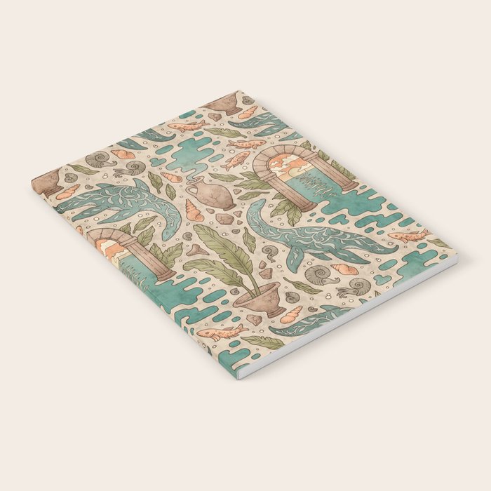 Paradise Panthalassa | Natural History Fantasy Art Notebook Gallery Image 2