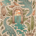 Paradise Panthalassa | Natural History Fantasy Art Coffee Mug Gallery Image 2