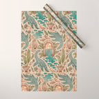 Paradise Panthalassa | Natural History Fantasy Art Wrapping Paper Gallery Image 1