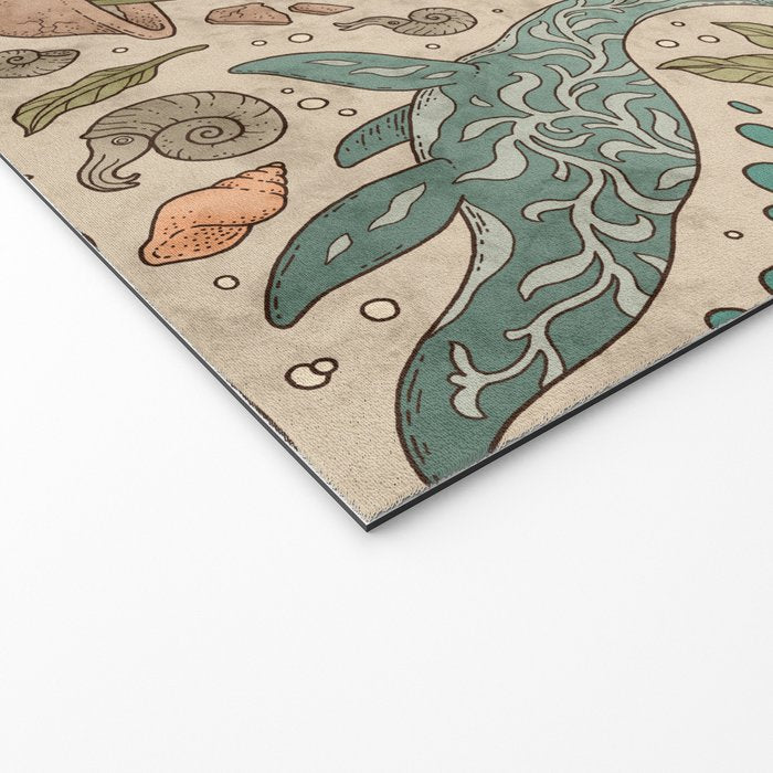 Paradise Panthalassa | Natural History Fantasy Art Welcome Mat Gallery Image 2