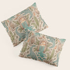 Paradise Panthalassa | Natural History Fantasy Art Pillow Sham Gallery Image 3