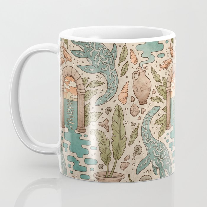 Paradise Panthalassa | Natural History Fantasy Art Coffee Mug Gallery Image 3