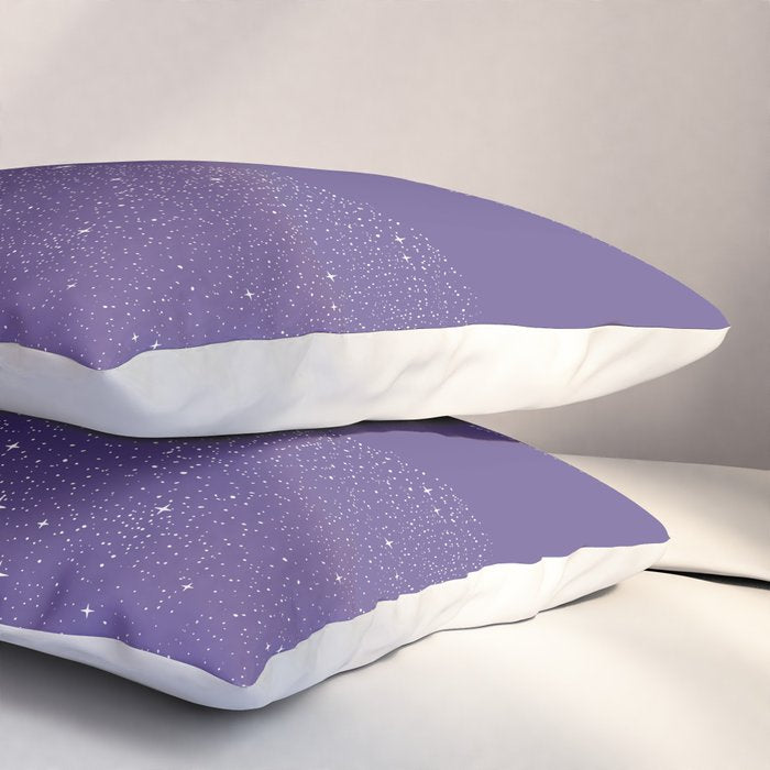 Star Eater - space from Dark Blue to Purple Pillow Sham Gallery Image 3