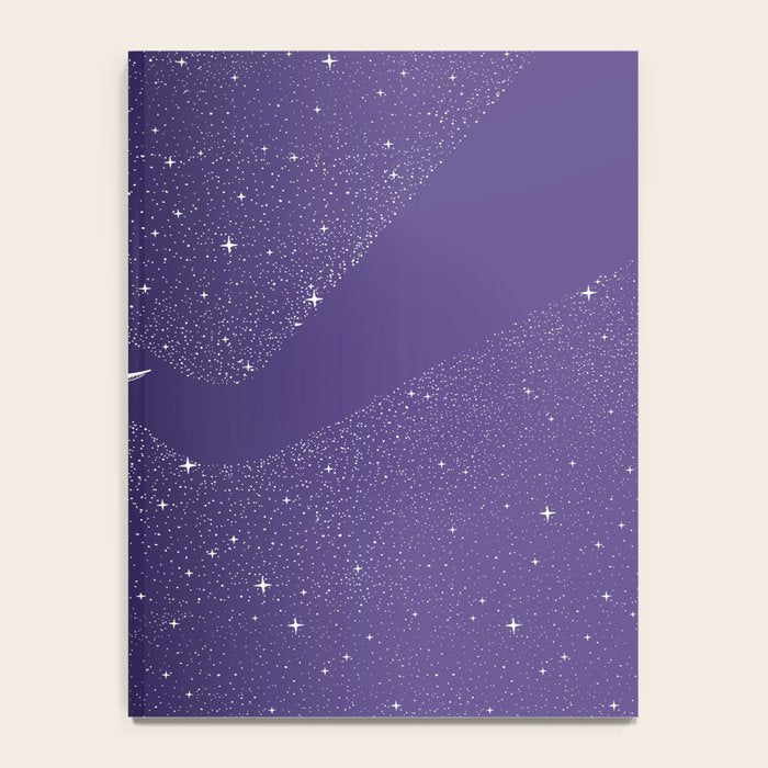 Star Eater - space from Dark Blue to Purple Notebook Gallery Image 4