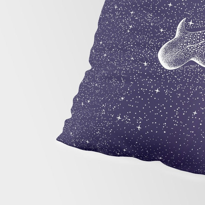 Star Eater - space from Dark Blue to Purple Pillow Sham Gallery Image 4